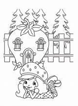 Shortcake Sketch Coloring Page sketch template