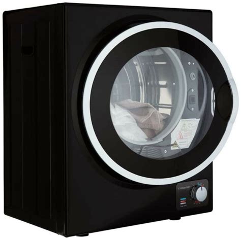 Cookology CMVD25BK Black Mini Table Top Vented Tumble Dryer Portable Colletion for sale online ...