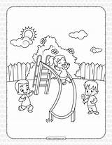 Theme Park Coloring Pages sketch template