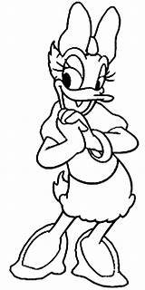 Daisy duck coloring Pages To Download And Print For Free sketch template