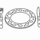 Desenho De Talheres Para Colorir  Tudodesenhos sketch template