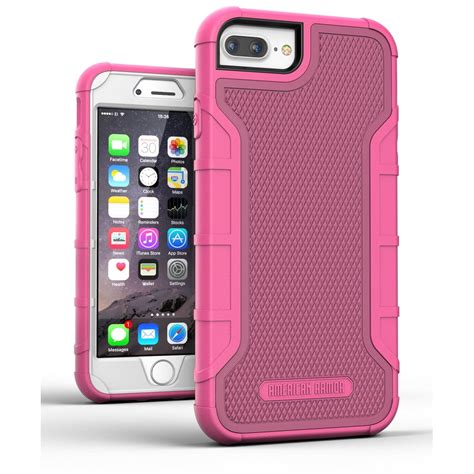 Apple iPhone 8 Plus Tough Case w/ Built in Screen Protector, (Heavy Duty) Rugged Hybrid Case ...