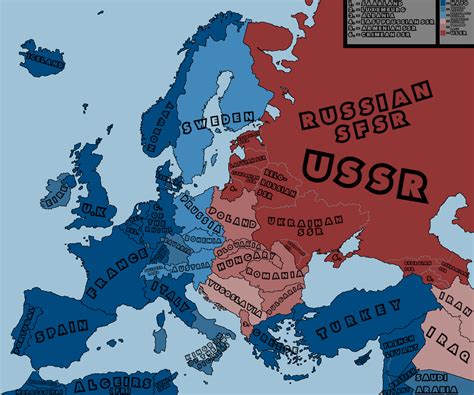 Cold War Europe Map Carolina Map - vrogue.co