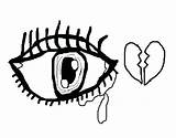 Eyeball Coloring Page At GetDrawings  Free Download sketch template