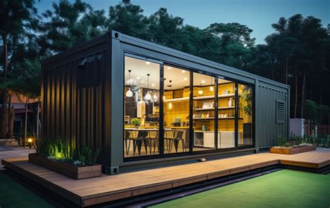 Transforming a 40ft Shipping Container into a Garden Room: Sustainability meets innovative design