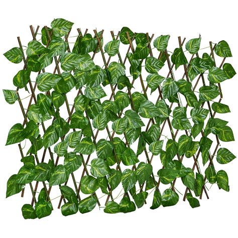 Buy DearHouse 2Pack Fence Privacy Screen, Artificial Leaf Faux Ivy Expandable/Stretchable ...