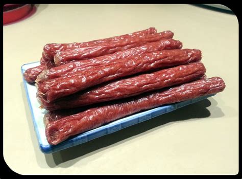 Beef Snack Sticks in a Dehydrator | Venison snack stick recipe, Beef snack stick recipe, Snack ...