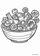 Free printable Candy coloring Pages For Kids Of All Ages  BubaKidscom sketch template