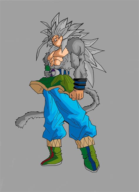 Goku Super Saiyan 5 by uomoscimmia on DeviantArt