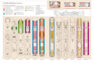 Costa Kreuzfahrten - Costa Serena Kreuzfahrt, Kreuzfahrtschiff