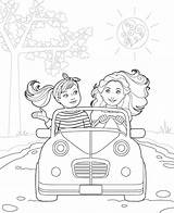 Doll Coloring Page For Girls  Home sketch template