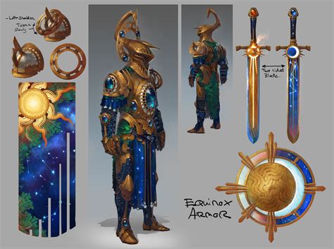 ArtStation - Equinox Armour - Runescape, Isaac Pringle Fantasy ...