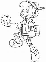 Printable Pinocchio Coloring Pages For Kids sketch template