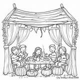 Sukkot Coloring Pages  Free & Printable sketch template