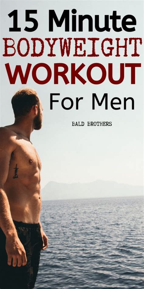 15 Minute Bodyweight Workout For Men That'll Get You In Shape