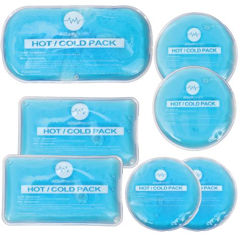 Reusable Hot and Cold Gel Ice Packs for Injuries Reusable | Cold Compress, Ice Pack, Gel Ice ...