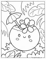 33 Coconut Coloring Pages Free PDF Printables sketch template