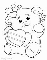Coloring Pages Of A Teddy Bear Best HD  Printable sketch template