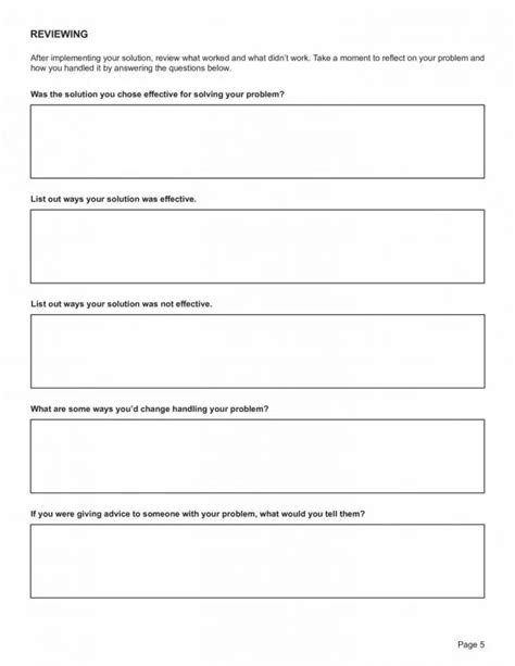 Narrative Therapy Worksheets Bundle PDF Templates