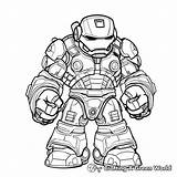 Hulkbuster Coloring Pages  Free & Printable sketch template
