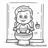 Potty Training Coloring Pages  Free & Printable sketch template