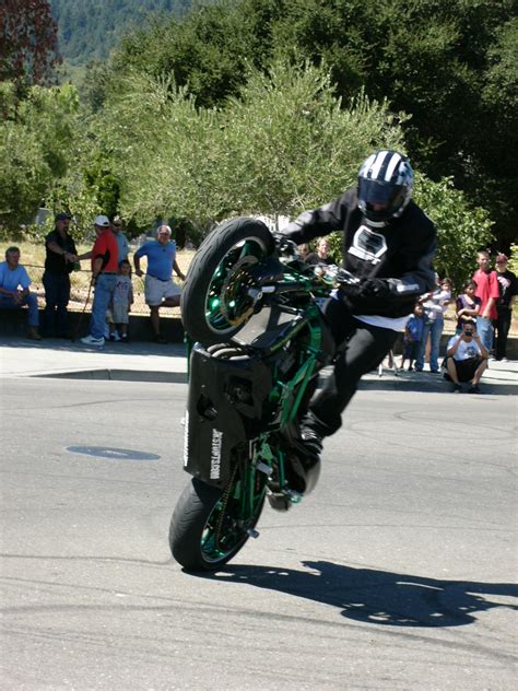 Stunt Riders at Car Show - 2 by RoadTripDog on DeviantArt