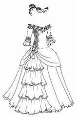 Ball Gown Coloring Pages At GetDrawings  Free Download sketch template