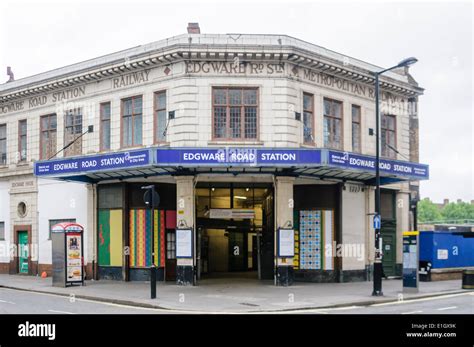 Edgware Road tube station, Westminster, London Stock Photo - Alamy