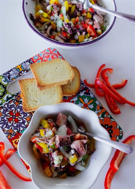 Octopus Salad Recipe - Helena Recipes