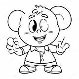Sick Cartoon Character Coloring Page 33213 26274 sketch template