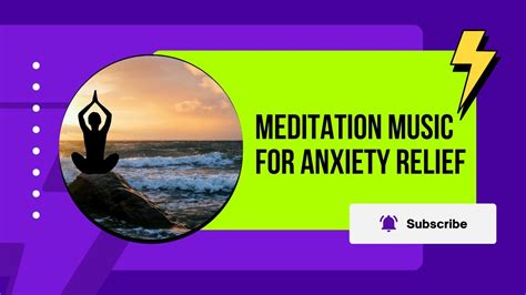 Meditation Music For Anxiety Relief - YouTube