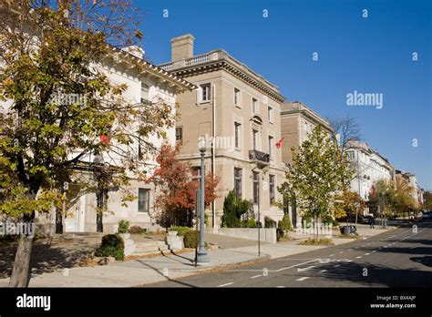 Embassy Row, Washington DC Stock Photo - Alamy