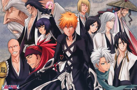 Bleach Characters Wallpapers - Top Free Bleach Characters Backgrounds - WallpaperAccess