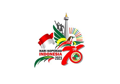 Logo Resmi "HARI KOPERASI INDONESIA ke 76" Diluncurkan - DEKOPIN