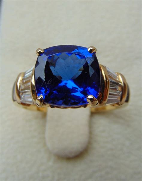 Tanzanite Diamond Ring 14K Yellow Gold | A Step Back In Time