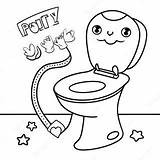 Colorful Potty Training Chart Coloring Page  Pagescom sketch template