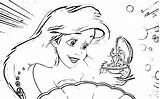 Princess Ariel The Little Mermaid Coloring Pages For Kids Printable  sketch template