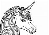 Unicorn In Pro  Unicorn Coloring Pages sketch template