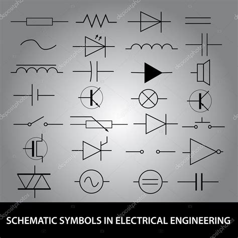 electrical schematic icons - Wiring Diagram and Schematics