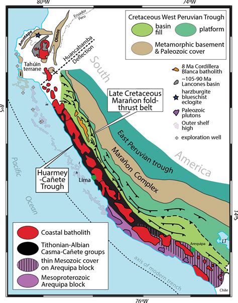 Figure 1 from Arc and Slab-Failure Magmatism in Cordilleran Batholiths I – The Cretaceous ...