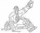 Hockey Coloring Goalie Pages Mask Nhl Logo Bruins Ice Boston Jason  sketch template