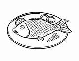 Fish Food Coloring Pages Page  sketch template