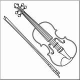 Clip Art Violin coloring Page – Abcteach sketch template