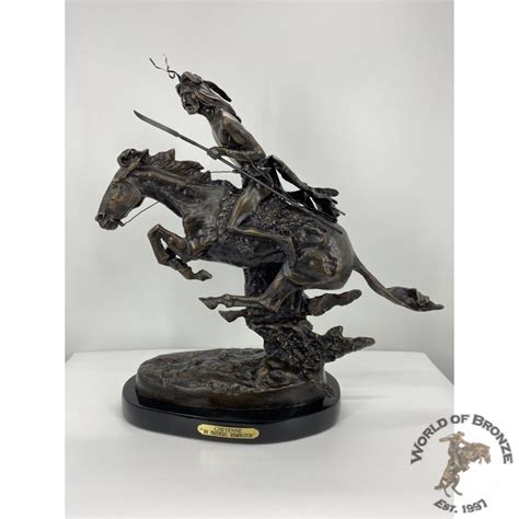 Frederic Remington Bronze Statues & Sculptures | World of Bronze