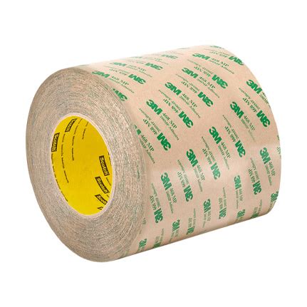 3M 468MP Adhesive Transfer Tape Clear 6 in x 20 yd Roll