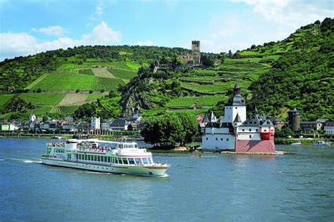 Rhine River Hop On Hop Off Cruise on Castle Route 2020 - Frankfurt