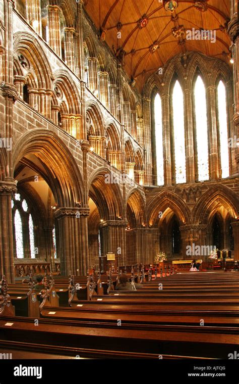 Interior of Glasgow Cathedral Glasgow Scotland Stock Photo - Alamy