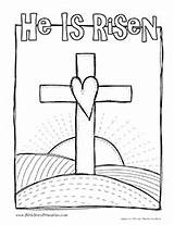 Sunday School Easter Coloring Pages Printable sketch template