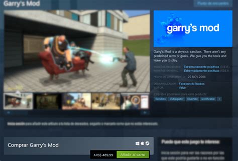 Steam Community :: Guide :: Se triplica el precio del Garry's Mod