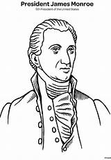 James Monroe  Crayolacom sketch template